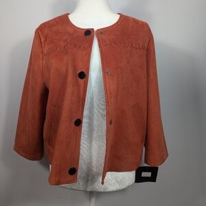 Marc Andrew New York Suede Jacket Size M